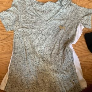 XS PINK short sleeve glitter